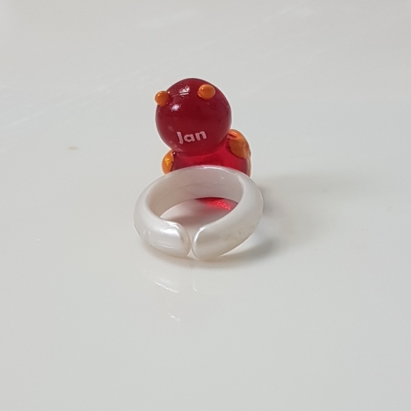 Pooh Birthstone Ring - Picture 3 of 3